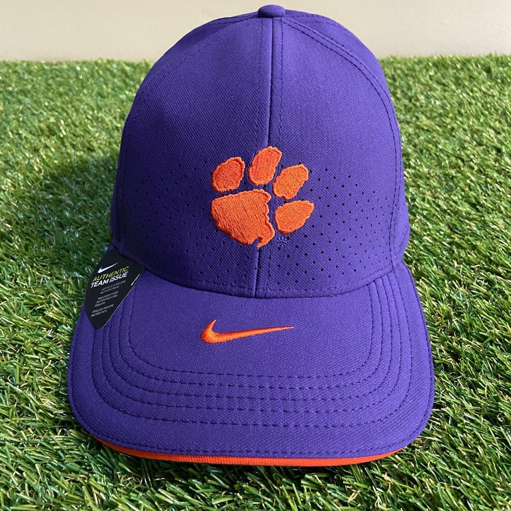 Nike Clemson Tigers Football Legacy 91 Sideline Team Issue Adjustable Hat Cap
